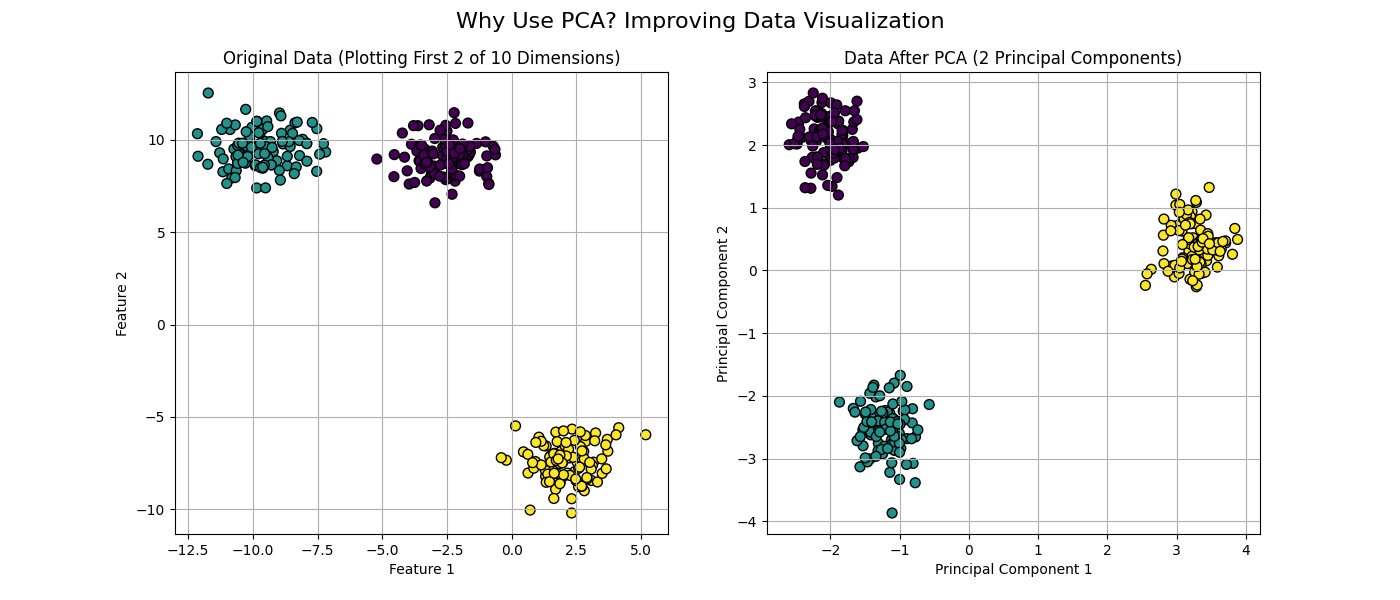 PCA Before and After Visualization